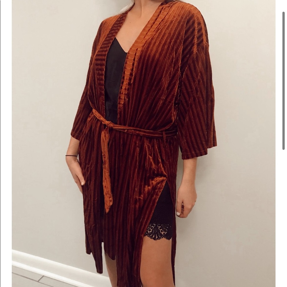 Velour Kimono